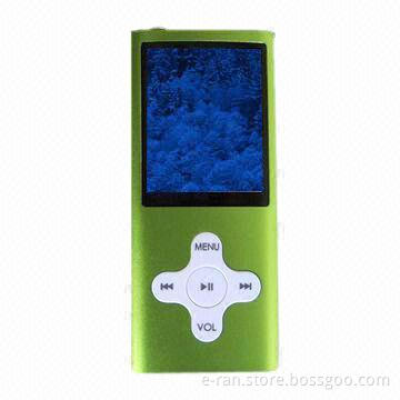 Super Slim Digital MP4 Player in Fashionable Design, with Built-in Loudspeaker and FM Radio